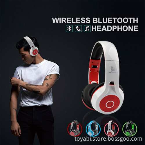 Wireless Bluetooth Headphone Headset Folding Design Earphone Stereo Sound